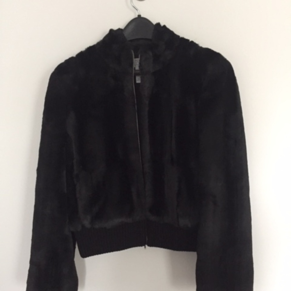 Ann Taylor Loft Faux Fur Jacket